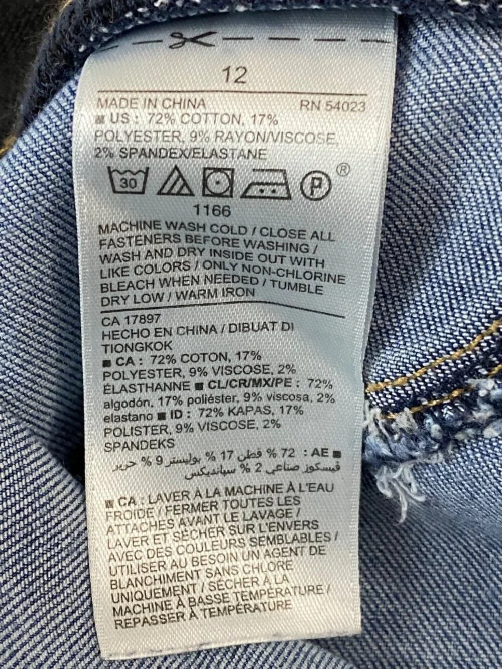 Old Navy Rockstar Jeggings Womens 12 Blue Stretch Pull On Skinny Jeans - Picture 10 of 10